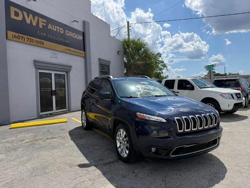 True Blue Pearlcoat 2015 Jeep Cherokee Sport
