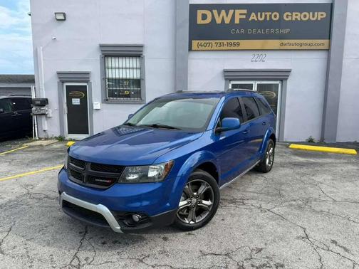 Blue Streak Pearlcoat 2015 Dodge Journey Crossroad