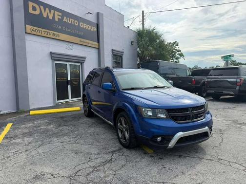 Blue Streak Pearlcoat 2015 Dodge Journey Crossroad