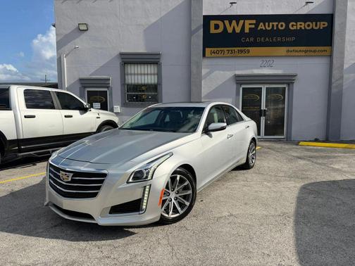 Radiant Silver Metallic 2016 Cadillac CTS 2.0L Turbo Luxury
