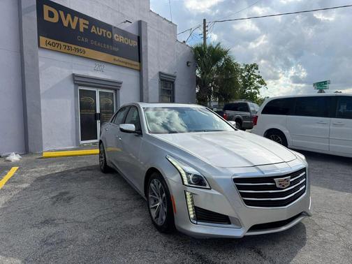Radiant Silver Metallic 2016 Cadillac CTS 2.0L Turbo Luxury