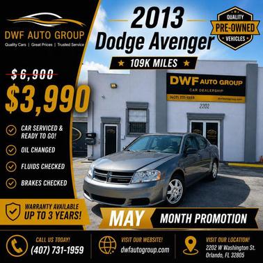 Tungsten Metallic Clearcoat 2013 Dodge Avenger SE