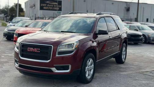 Crimson Red Tintcoat 2016 GMC Acadia SLE-2