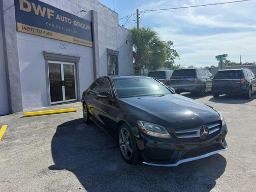 Black 2015 Mercedes-Benz C-Class C 300 4MATIC