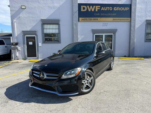 Black 2015 Mercedes-Benz C-Class C 300 4MATIC