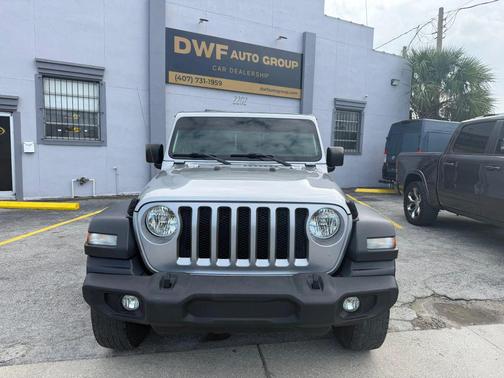 Billet Silver Metallic Clearcoat 2018 Jeep Wrangler Unlimited Sport