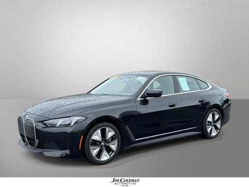 Black Sapphire Metallic 2025 BMW i4 Gran Coupe eDrive40
