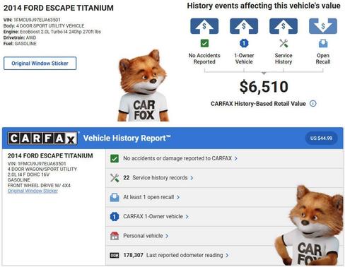 2014 Ford Escape Titanium