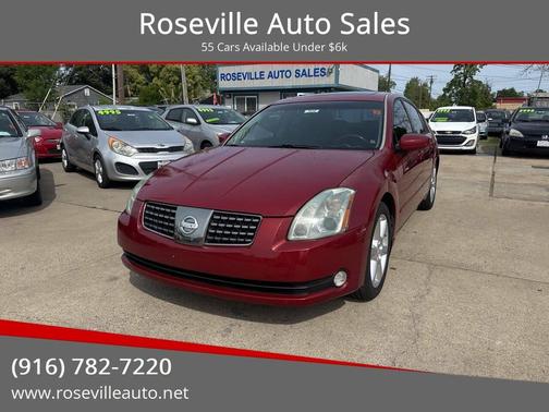 Red Opulence Metallic 2005 Nissan Maxima SE