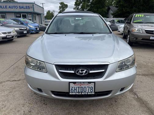 Bright Silver 2008 Hyundai SONATA Limited