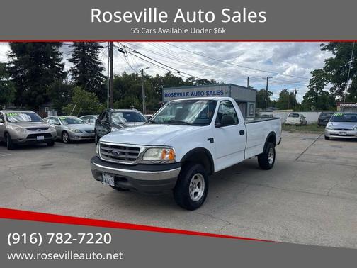 Oxford White Clearcoat 2002 Ford F-150 XL
