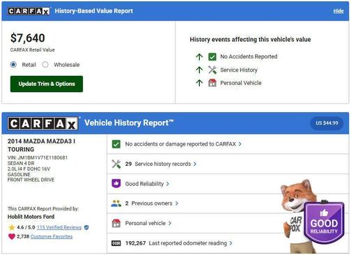 2014 Mazda Mazda3 i Touring