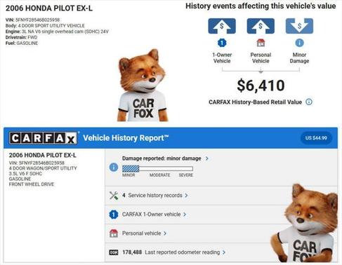 2006 Honda Pilot EX-L