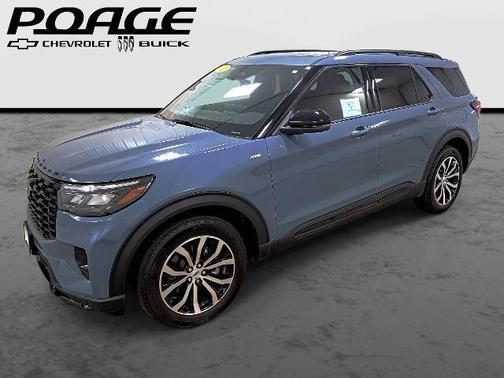 Vapor Blue Metallic 2025 Ford Explorer ST-Line