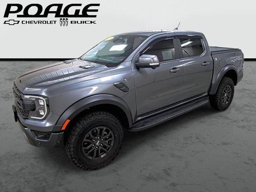 Azure Gray Metallic 2024 Ford Ranger Raptor
