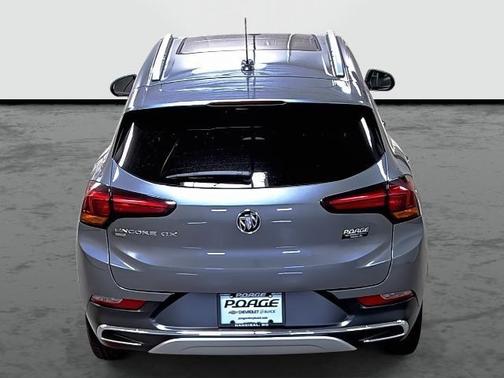 Satin Steel Metallic 2022 Buick Encore GX Essence
