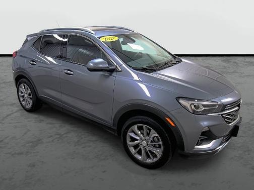Satin Steel Metallic 2022 Buick Encore GX Essence