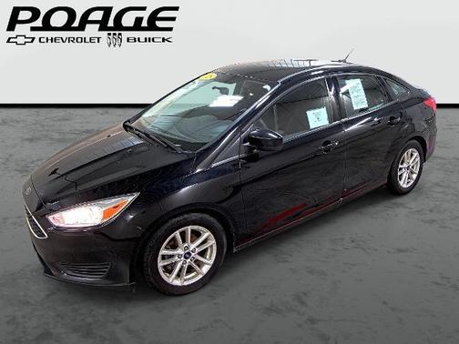 Shadow Black 2018 Ford Focus SE