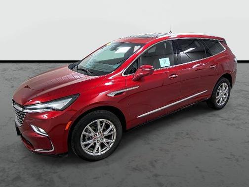 Cherry Red Tintcoat 2023 Buick Enclave Essence