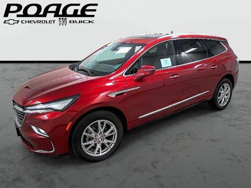 Cherry Red Tintcoat 2023 Buick Enclave Essence