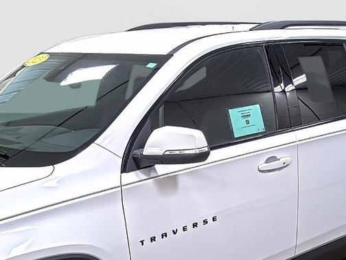 Summit White 2023 Chevrolet Traverse LT Leather