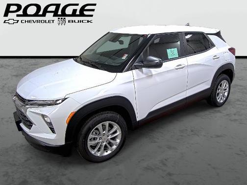 Summit White 2026 Chevrolet Trailblazer LS