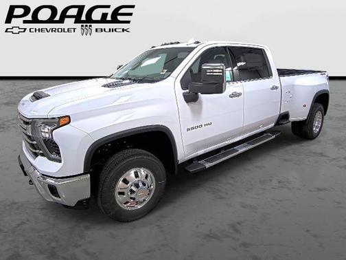 Summit White 2026 Chevrolet Silverado 3500 LTZ