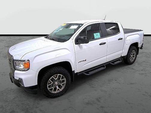 Summit White 2021 GMC Canyon AT4