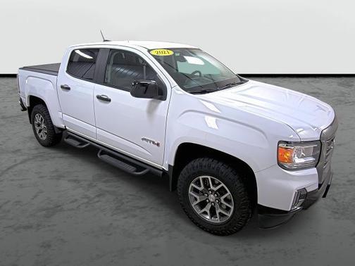 Summit White 2021 GMC Canyon AT4