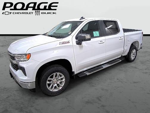 Summit White 2026 Chevrolet Silverado 1500 LT