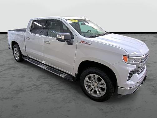 Summit White 2025 Chevrolet Silverado 1500 LTZ