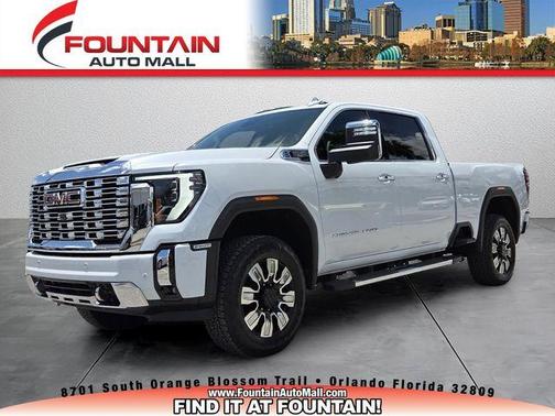 Glacier White 2026 GMC Sierra 2500 Denali