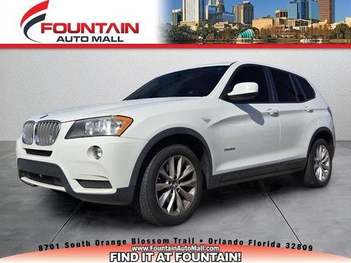 Alpine White 2014 BMW X3 xDrive28i
