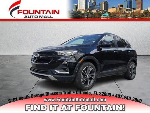 Ebony Twilight Metallic 2023 Buick Encore GX Select