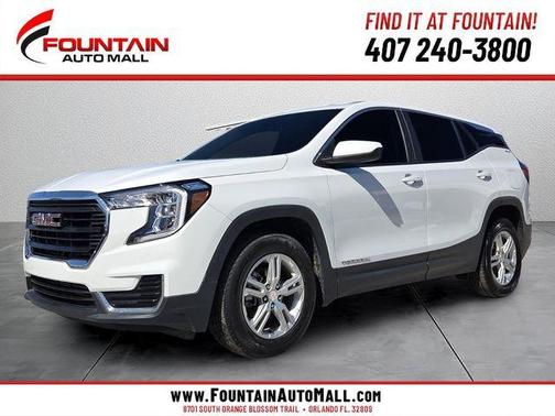 Summit White 2023 GMC Terrain SLE