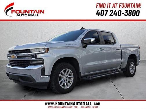 Silver Ice Metallic 2020 Chevrolet Silverado 1500 LT
