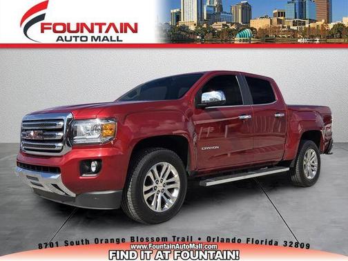 Copper Red Metallic 2015 GMC Canyon SLT