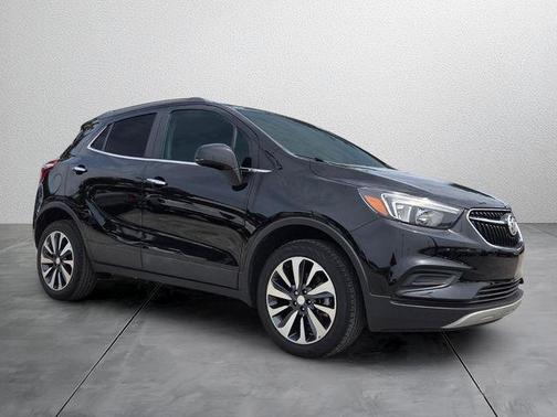 Ebony Twilight Metallic 2021 Buick Encore Preferred