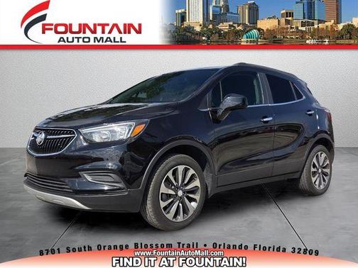 Ebony Twilight Metallic 2021 Buick Encore Preferred