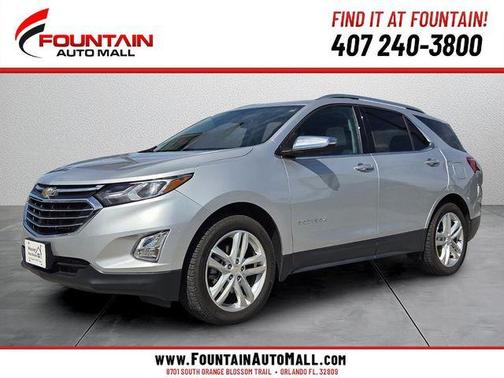 Silver Ice Metallic 2020 Chevrolet Equinox Premier w/2LZ