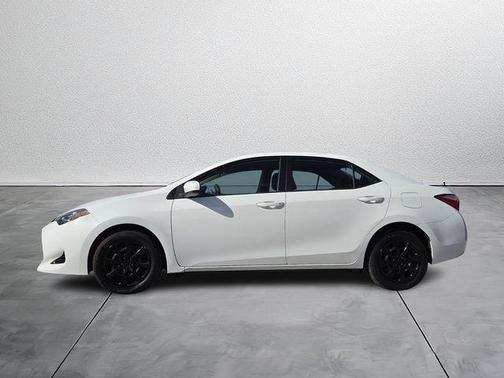 Super White 2019 Toyota Corolla LE