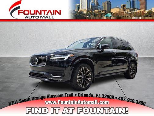 Onyx Black Metallic 2020 Volvo XC90 T5 Momentum 7 Passenger