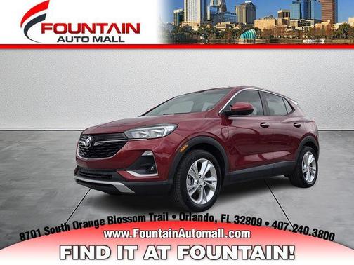 Chili Red Metallic 2020 Buick Encore GX Preferred