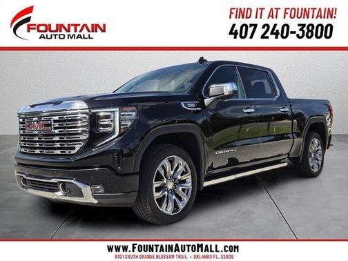 Onyx Black 2025 GMC Sierra 1500 Denali