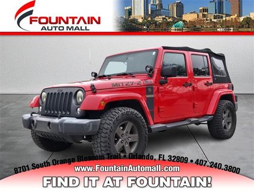 2016 Jeep Wrangler Unlimited Sport