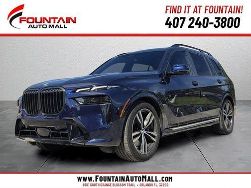 Tanzanite Blue II Metallic 2023 BMW X7 xDrive40i