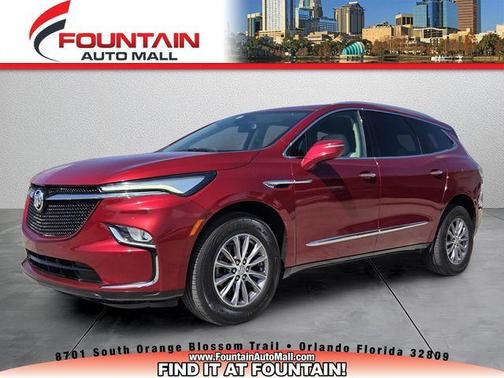 Cherry Red Tintcoat 2024 Buick Enclave Essence