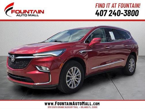Cherry Red Tintcoat 2024 Buick Enclave Essence