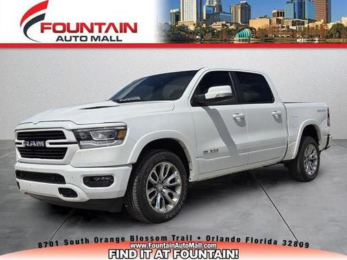 Bright White Clearcoat 2022 RAM 1500 Laramie