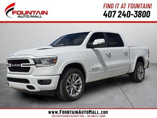 Bright White Clearcoat 2022 RAM 1500 Laramie